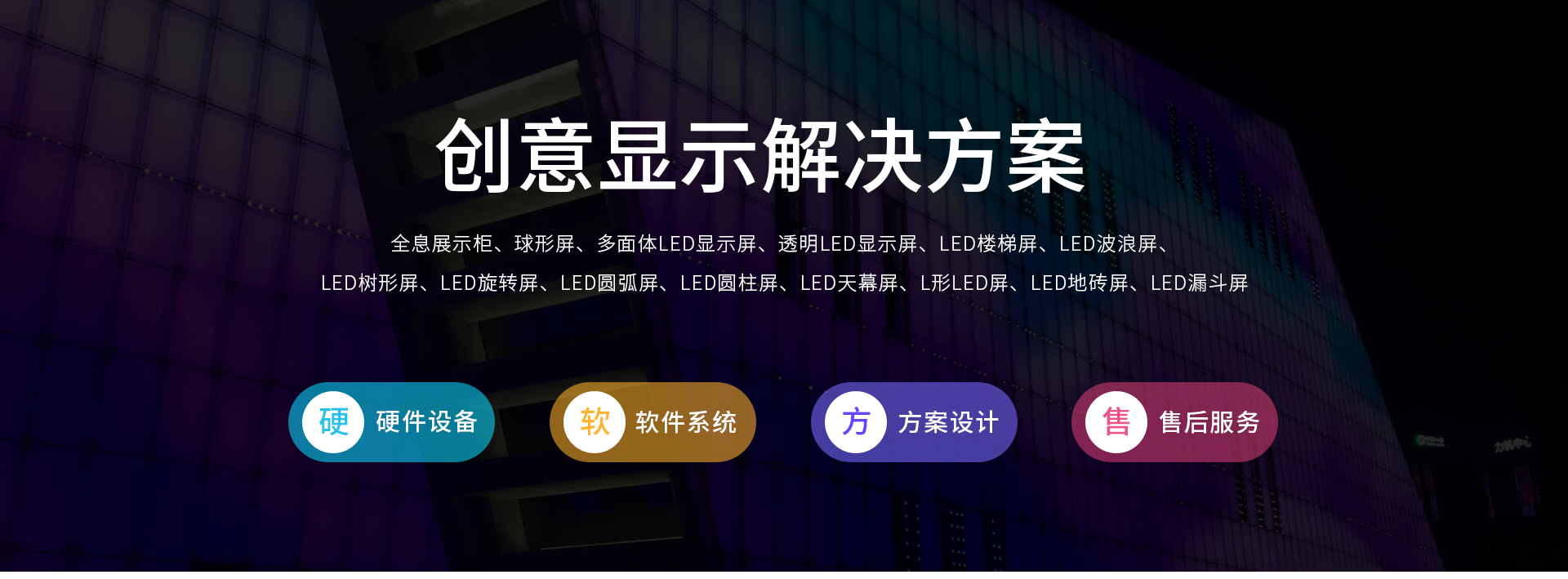 创意显示解决方案